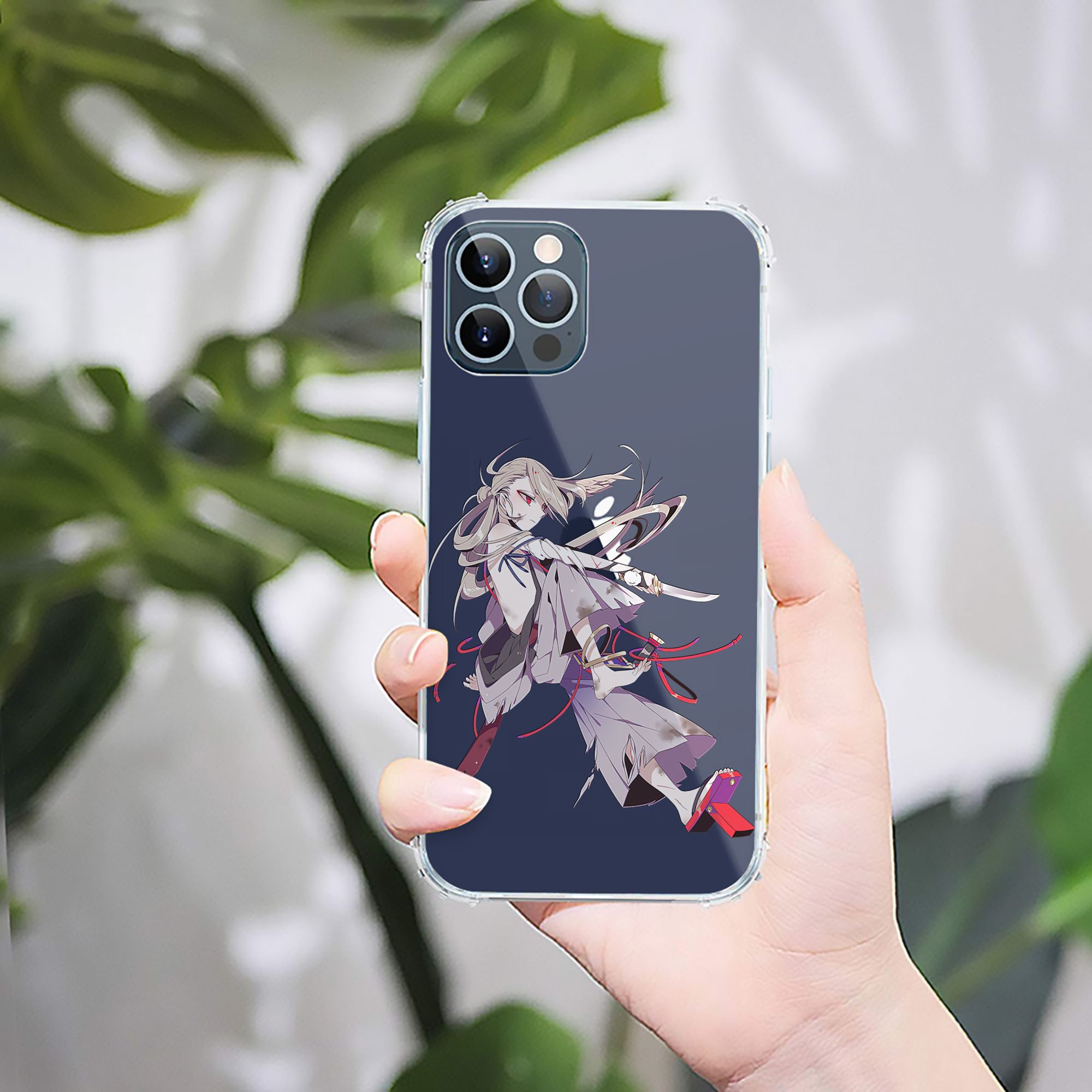 （画像用） 刀剣乱舞 Touken Ranbu 【iPhone 12シリーズ対応】透明スマホケース（クリアソフトケース）